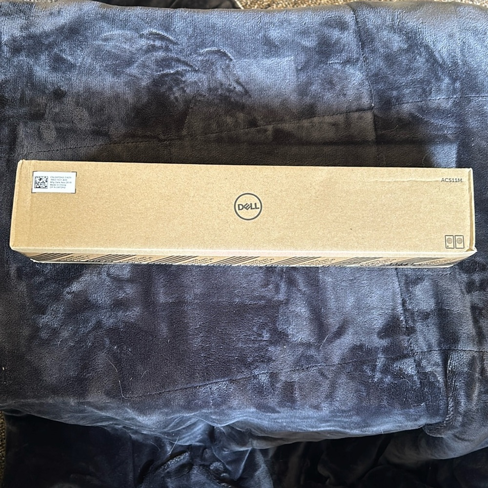 Brand new Dell multi media speaker. Black. Box not opened.